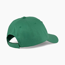 Бейсболка PUMA Ess Cat Logo BB Cap 02458701, 100% хлопок, зеленый