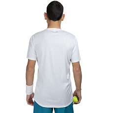 Футболка мужская HEAD Simple T-Shirt M 818811-WH-S, р.S, полиэстер, белый