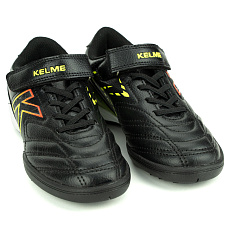 СЦ*Обувь футб. (многошиповки). дет. KELME (TF), 68833134-000-34, р.34 (рос.33), ПУ, резина, черный