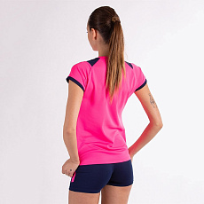 Форма волейб. жен. +ADRENALINA Clas 1304-0441-2XL, р.2XL, 100% полиэстер, фуксия-темносин
