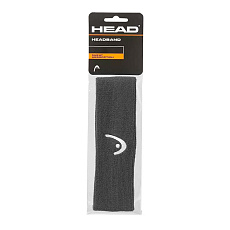 Повязка на голову HEAD 2", 285080-AN, шир. 5 см, 90%нейлон,10%эластан, антрацит