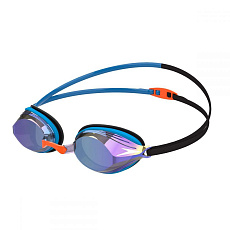 Очки для плав. SPEEDO Vengeance Mirror, 8-11324G790, ЗЕРКАЛЬНЫЕ линзы, синяя оправа