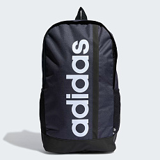 Рюкзак спорт. ADIDAS Essentials Linear HR5343, полиэстер, темно-синий