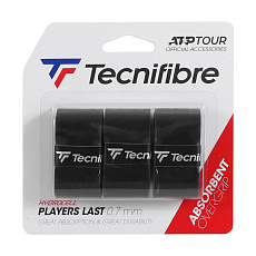 Овергрип Tecnifibre Players Last, 52ATPLASBK, упак. по 3 шт, 0.7 мм, 110см, черный