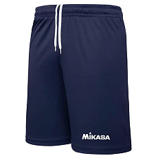 Шорты волейб. муж. MIKASA MT196-036-XS, р.XS, 100% полиэстер, темно-синий