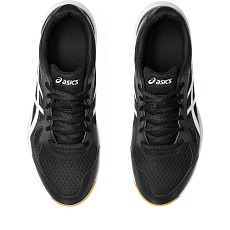 Кроссовки волейбольные мужские ASICS Upcourt 6 1071A104 001, р.12 (рос.45), черно-белый