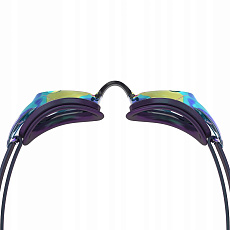 Очки для плав. SPEEDO Vanquisher 3.0 Mirrored, 8-00473700334, ЗЕРКАЛЬНЫЕ линзы, фиолетовая оправа