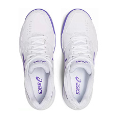Кроссовки теннисные женские ASICS Gel-dedicate 7 Clay 1042A168-104, р.6 (рос.35,5),бело-фиолетовые