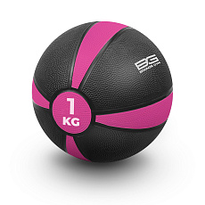 Медбол резиновый BRONZE GYM,1 кг.