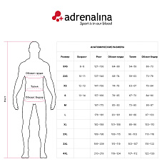 Форма волейб. муж. +ADRENALINA Tommy 1303-062-2XL, р.2XL, 100% полиэстер, красно-синий