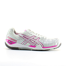 Кроссовки теннисные женские ASICS Gel Cyber Speed P173Y-9301, р.9,5 (рос.40,5), серо-розовый