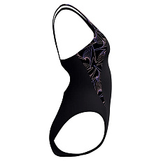 Купальник SPEEDO Hyperboom Splice Muscleback, 8-1347018692, р.30 (рос.42),полиэстер, ПБТ, чер-сирен