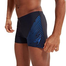 Плавки SPEEDO Medley Logo Asht AM, 8-1135416902-6902, р.32 (рос.48), нейлон, эластан, черно-синий