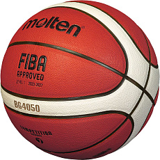 Мяч баск. MOLTEN B5G4050 р. 5, FIBA Appr, 12 пан, композит.кожа (ПУ),бут.кам,нейл.корд,кор-беж-че