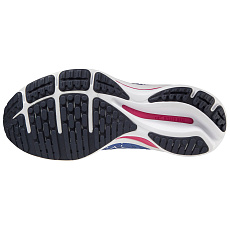 Кроссовки беговые женские MIZUNO Wave Rider 25 J1GD210300, р.UK7,5 (рос.40,5), синий