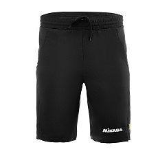 Шорты тренир. MIKASA MT209-049-2XL, р.2XL, 100% полиэстер, черный