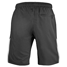 Шорты муж. MIKASA MT259-046-3XL, р.3XL, 100% полиэстер, черно-белый