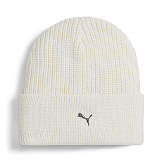 Шапка PUMA Metal Cat Beanie, 02487402, акрил, полипропилен, молочный