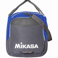 Сумка спортивная многофункц. MIKASA MT80-029, полиэстер, яркосине-серая