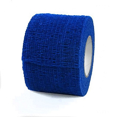 Лента-паутинка для хоккейной клюшки BLUE SPORT Powerflex Grip,3815-BL, ширина 38 мм., длина 4,5 м., синий