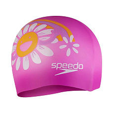 Шапочка для плав. дет. SPEEDO Boom Silicone Cap Jr, 8-0838615956, РОЗОВЫЙ, силикон