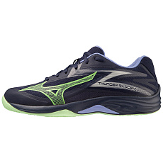 Кроссовки волейб. муж. MIZUNO Thunder Blade Z V1GA237011,р.UK8,5 (рос.41,5),иск.кожа,текстиль,т.син