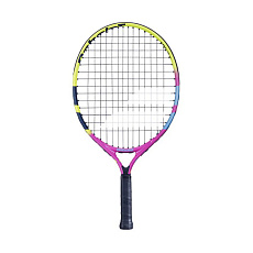 Ракетка б/т дет. BABOLAT Nadal 19 Gr0000, 140496, для 4-6 лет, алюминий,со струнами, зелено-розовый