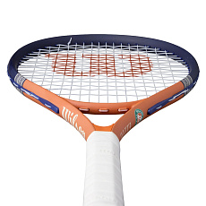 Ракетка б/т Wilson Roland Garros Elite Gr3, WR193210U3, алюм, со струнами, оранжево-бежевый