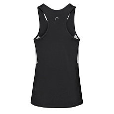 Майка женская HEAD Club Tank Top 814429-BK-L, размер L, черный