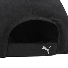 Бейсболка спорт. PUMA Running Cap III 02616901, 100% полиэстер, черный