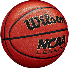 Мяч баск. WILSON NCAA Legend, WZ2007601XB7, р.7, композит, бутил. камера, коричневый