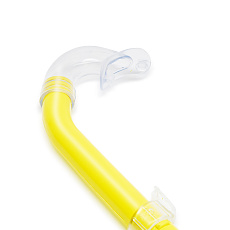 Трубка плавательная Salvas Fizzy Snorkel, DA137T0GTSTS, р. L, желтый