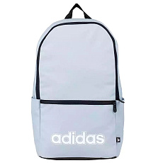 Рюкзак спорт. ADIDAS Classic Foundation IK5768, полиэстер, светло-голубой