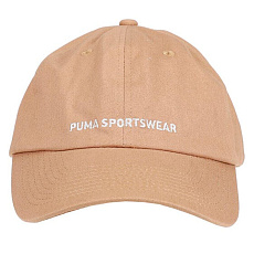 Бейсболка спорт. PUMA Sportswear Cap 02403606, 100% хлопок, бежевый