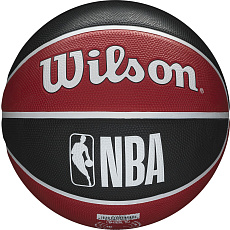 Мяч баскетбольный Wilson NBA Team Tribute Chicago Bulls, WTB1300XBCHI, размер 7