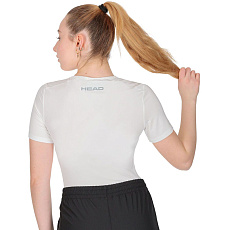 Футболка женская HEAD Club 22 T-Shirt W 814431-WH-L, размер L