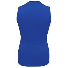 Майка волейб. жен. MIKASA MT378-0100-2XL, р.2XL, 90% полиэстер, 10% эластан, синий