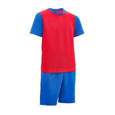 Форма футб. игровая TORRES Sport Junior, FJ-1022-043-128, рост 128 см, полиэстер, красно-синий