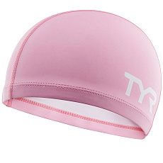 Шапочка для плавания подростковая TYR Silicone Comfort Swim Cap Jr, LSCCAPJR-670, розовый