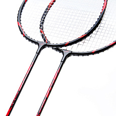 Набор для бадминтона DOUBLE FISH JINQUE 1301/2, 2 ракетки + 3 волана + овергрип