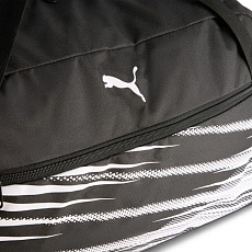 Сумка спортивная PUMA Attacanto Sports Bag M, 09163001, полиэстер, черно-белый