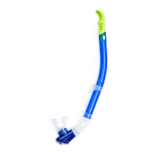 Трубка плавательная Salvas Splash Snorkel, DA190S9BBSTS, р. Senior, синий