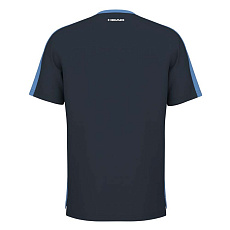 Футболка HEAD Slice T-Shirt Men 811554-NV-L, размер L, темно-синяя