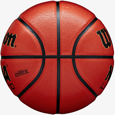 Мяч баск. WILSON NCAA Legend, WZ2007601XB, р.5, композит, бутил. камера, оранжево-черный