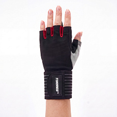 Перчатки для занятий спортом TORRES, PL6267L, р.L, полиэстер, микрофибра, подбивка 6 мм, черные