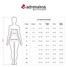 Форма волейб. жен. +ADRENALINA Clas 1304-023-2XL, р.2XL, 100% полиэстер, бело-темносин