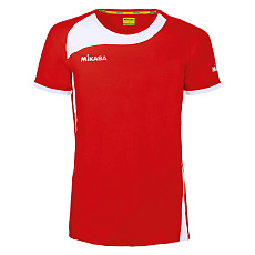 Майка игровая мужская  MIKASA MT287-01-XL,100% полиэстер, красно-белый