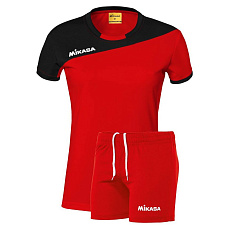 СЦ*Форма волейб. жен. MIKASA MT375-03-2XL, р.2XL, 90% полиэстер 10% эластан, красный