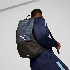 Рюкзак спорт. PUMA IndividualRISE Backpack, 09057601, полиэстер, черно-серый