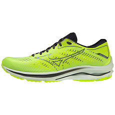 Кроссовки беговые мужские MIZUNO Wave Rider 25 J1GC210315, р.UK10, (рос.43,5), салатовый